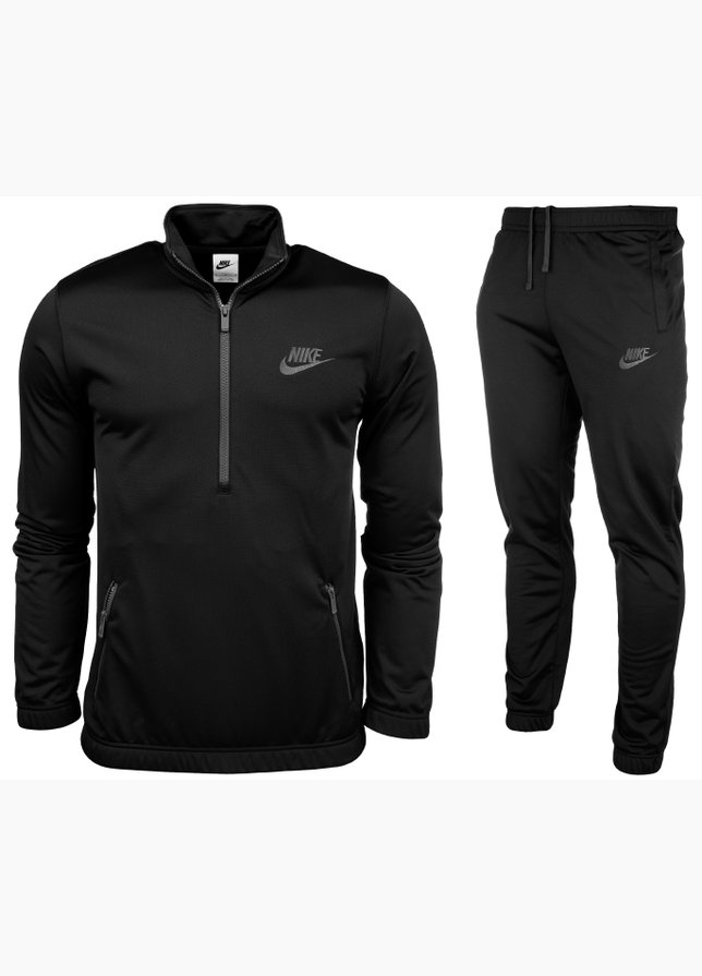 Nike Dámska pánska súprava Club Pk Trk Suit Basic DM6845 010 Nike Dámska pánska súprava Club Pk Trk Suit Basic DM6845 010