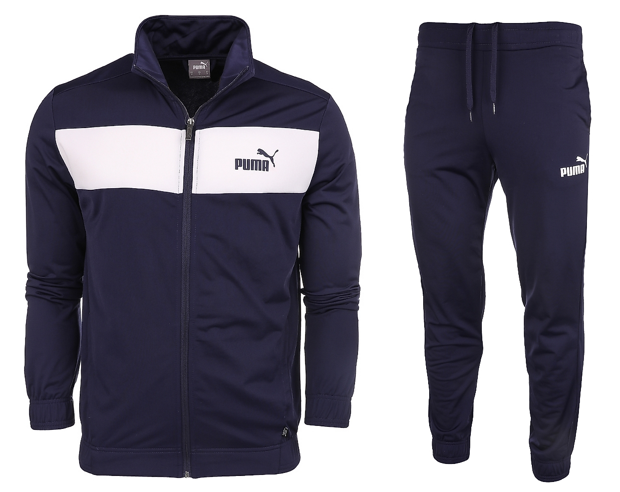 PUMA Pánske Teplákové súpravy Nohavice mikina Poly Suit 845844 06