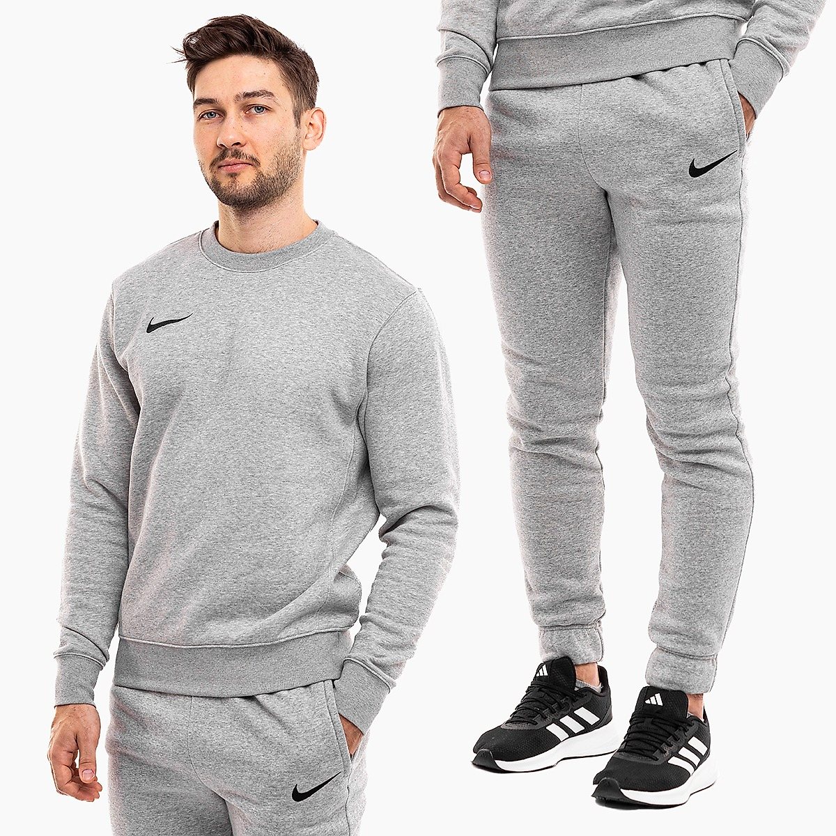 Nike Pánska tepláková súprava Nike Park 20 Crewneck CW6902 063 / CW6907 063