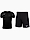 Obrázok Nike Komplet dziecięcy koszulka spodenki Dri Fit Park Training BV6905 010/BV6865 010 variantu produktu