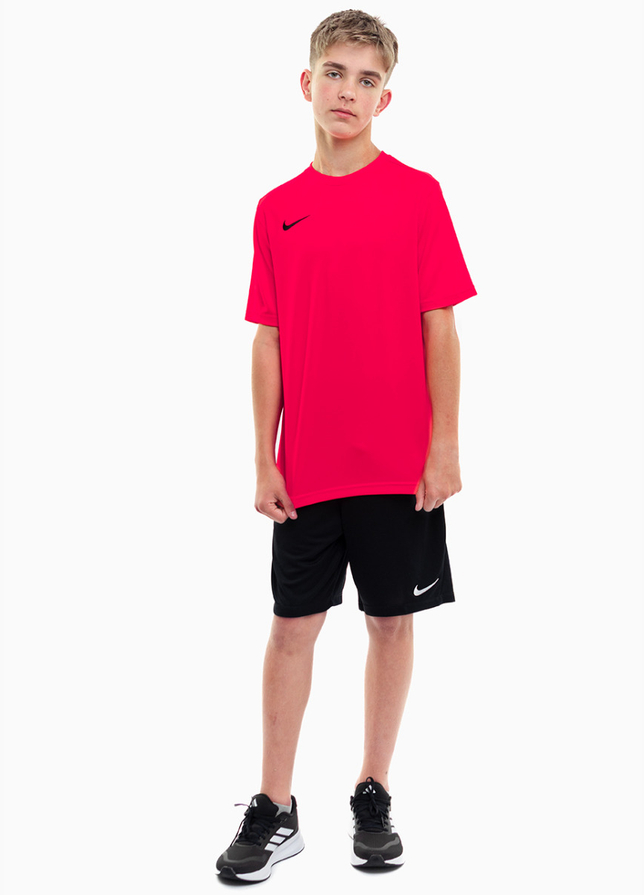 Nike Detský športový set Tričko Krátke Nohavice Dry Park VII JSY SS BV6741 635/BV6865 010 Nike Detský športový set Tričko Krátke Nohavice Dry Park VII JSY SS BV6741 635/BV6865 010
