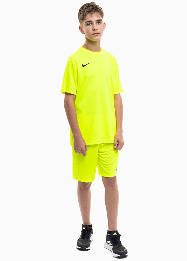 Nike Detský športový set Tričko Krátke Nohavice Dry Park VII JSY SS BV6741 702/BV6865 702 Nike Detský športový set Tričko Krátke Nohavice Dry Park VII JSY SS BV6741 702/BV6865 702