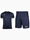 Obrázok Nike męski strój sportowy koszulka spodenki Dry Park VII JSY SS BV6708 410/BV6855 410 variantu produktu