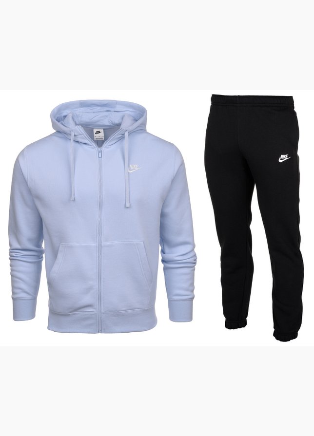 Nike pánska tepláková súprava Hoodie Club Fleece BV2645 548/BV2737 010 Nike pánska tepláková súprava Hoodie Club Fleece BV2645 548/BV2737 010