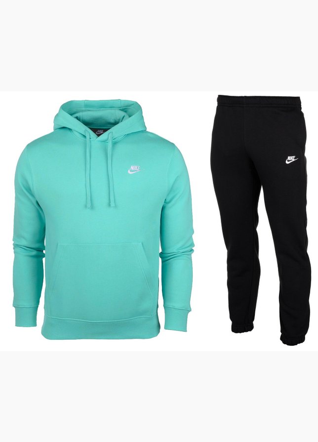 Nike pánska tepláková súprava Hoodie Club Fleece BV2654 392/BV2737 010 Nike pánska tepláková súprava Hoodie Club Fleece BV2654 392/BV2737 010