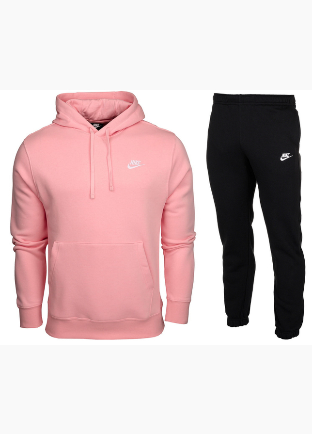 Nike pánska tepláková súprava Hoodie Club Fleece BV2654 800/BV2737 010 Nike pánska tepláková súprava Hoodie Club Fleece BV2654 800/BV2737 010