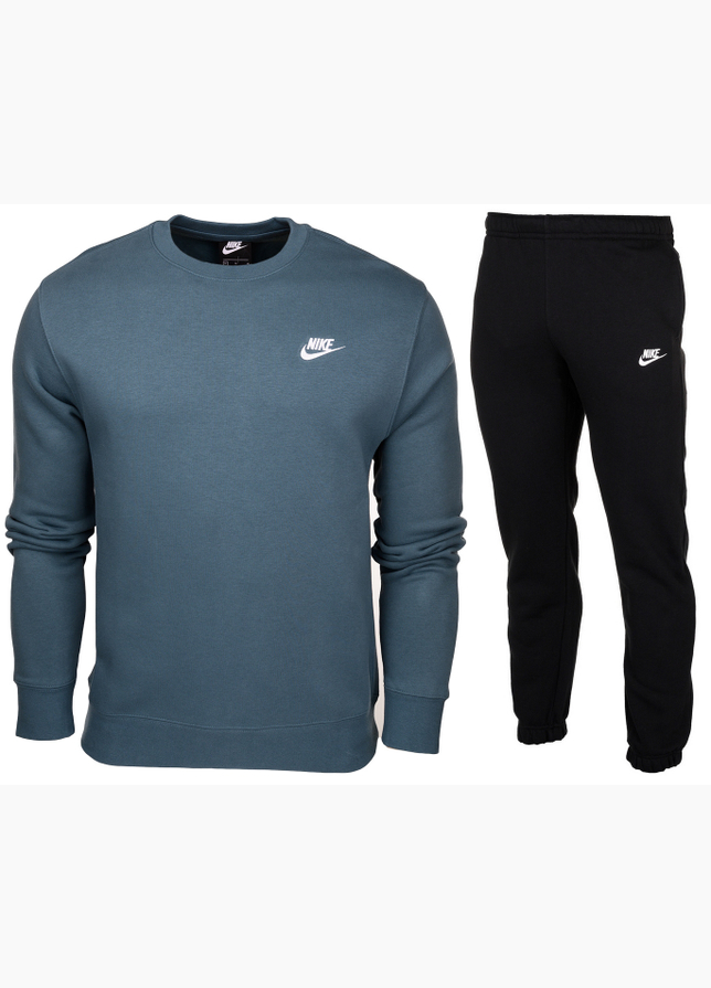 Nike Tepláková súprava Club Fleece Crew BV2662 058/BV2737 010 Nike Tepláková súprava Club Fleece Crew BV2662 058/BV2737 010