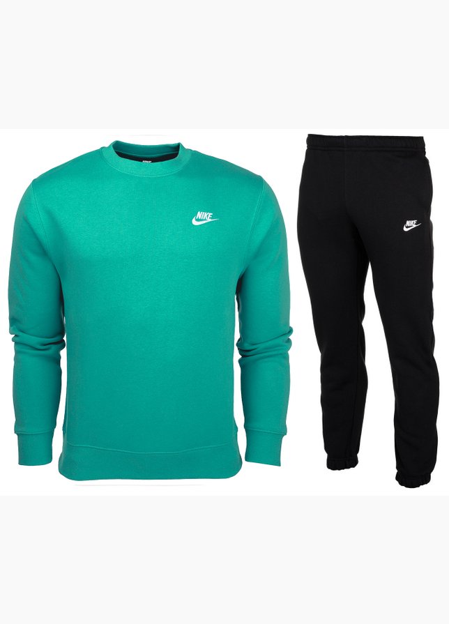 Nike Tepláková súprava Club Fleece Crew BV2662 392/BV2737 010 Nike Tepláková súprava Club Fleece Crew BV2662 392/BV2737 010