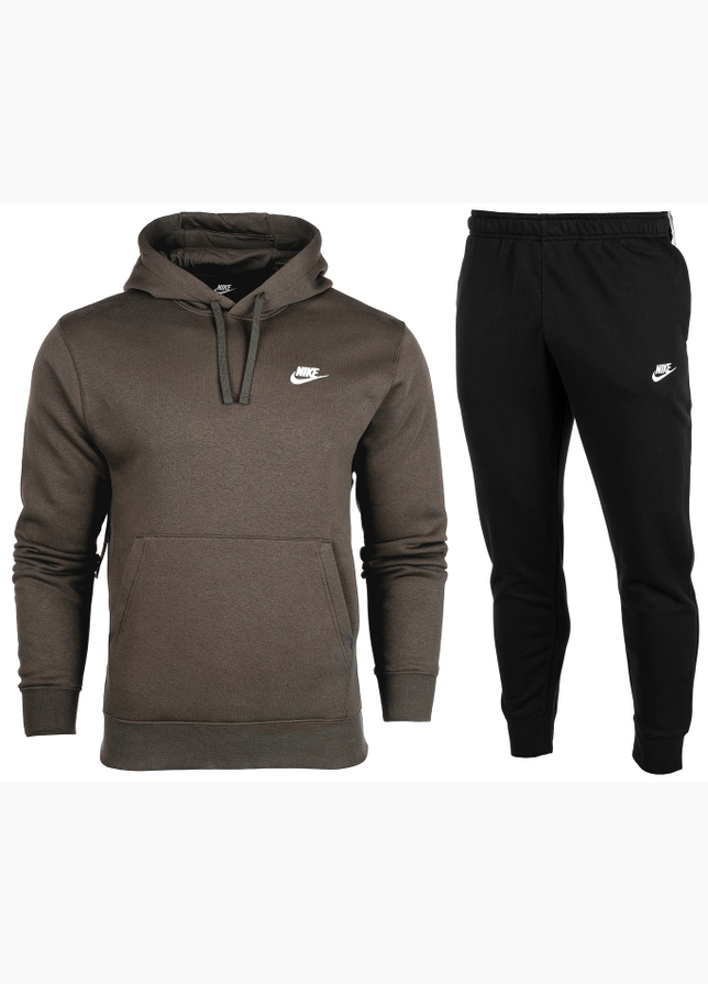 Nike Tepláková súprava Hoodie Club Fleece Jogger BV2654 004/BV2671 010 Nike Tepláková súprava Hoodie Club Fleece Jogger BV2654 004/BV2671 010