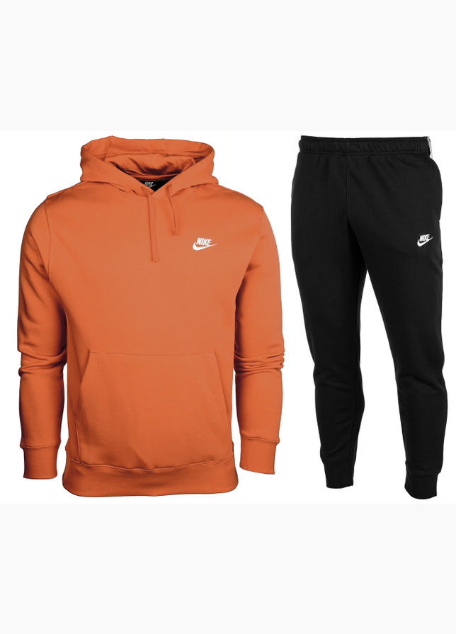 Nike Tepláková súprava Hoodie Club Fleece Jogger BV2654 808/BV2671 010 Nike Tepláková súprava Hoodie Club Fleece Jogger BV2654 808/BV2671 010