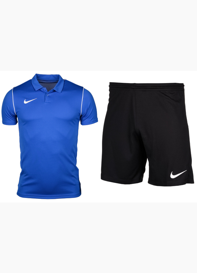 Nike Pánsky športový set Tričko Krátke Nohavice M Dry Park 20 Polo BV6879 463/BV6855 010 Nike Pánsky športový set Tričko Krátke Nohavice M Dry Park 20 Polo BV6879 463/BV6855 010