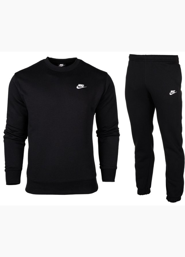 Nike Tepláková súprava Club Fleece Crew BV2662 010/BV2737 010 Nike Tepláková súprava Club Fleece Crew BV2662 010/BV2737 010