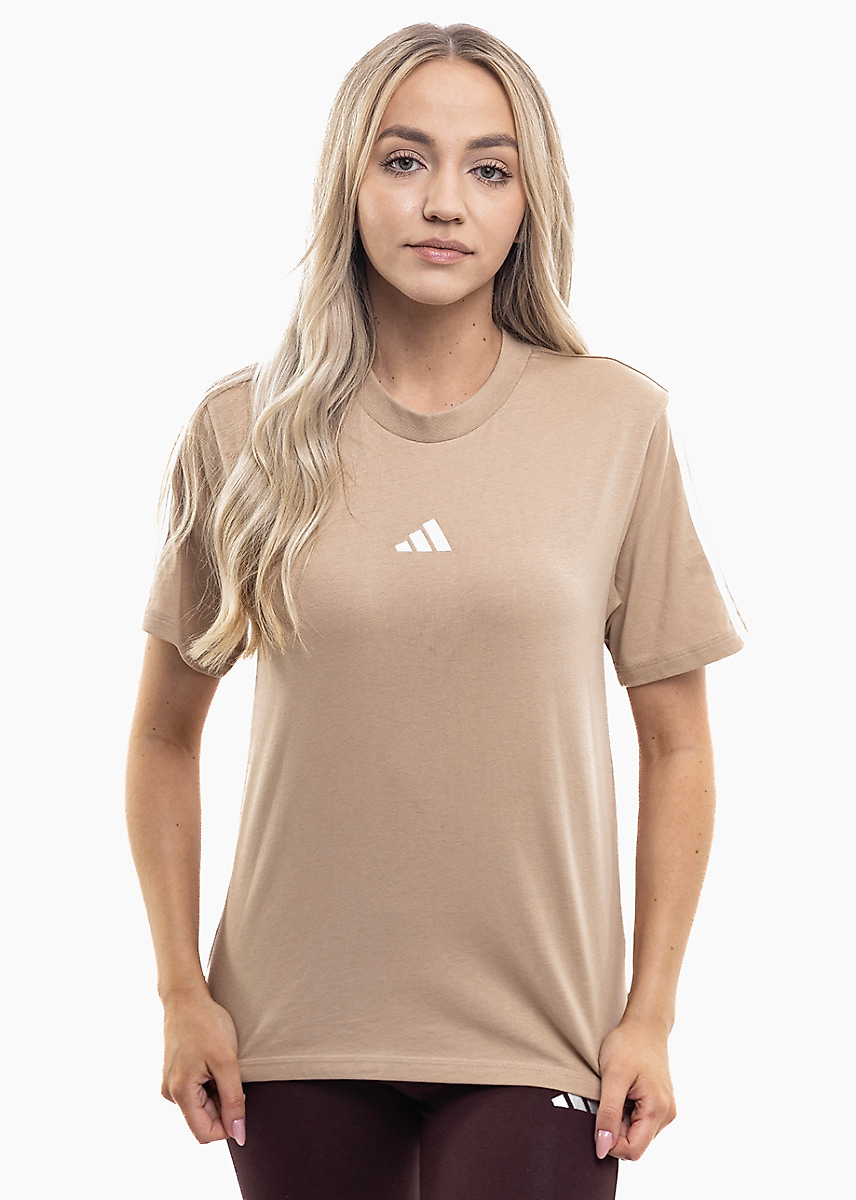 adidas Dámske tričko Essentials 3-Stripes Cotton JV7359