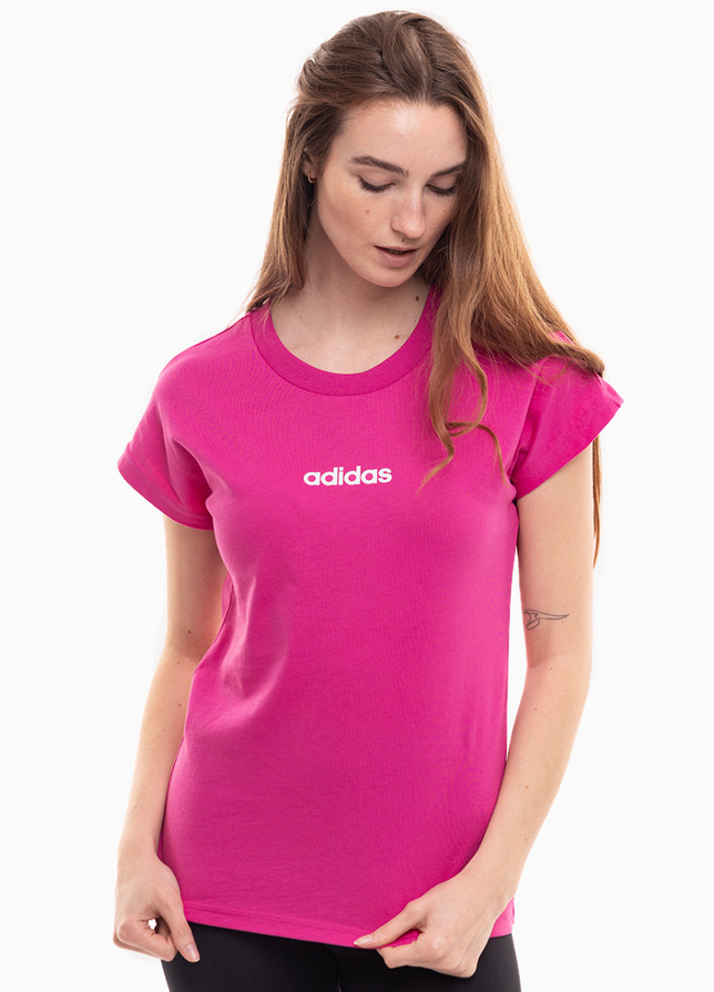 adidas Dámske tričko Essentials Linear Cotton JC8240 adidas Dámske tričko Essentials Linear Cotton JC8240
