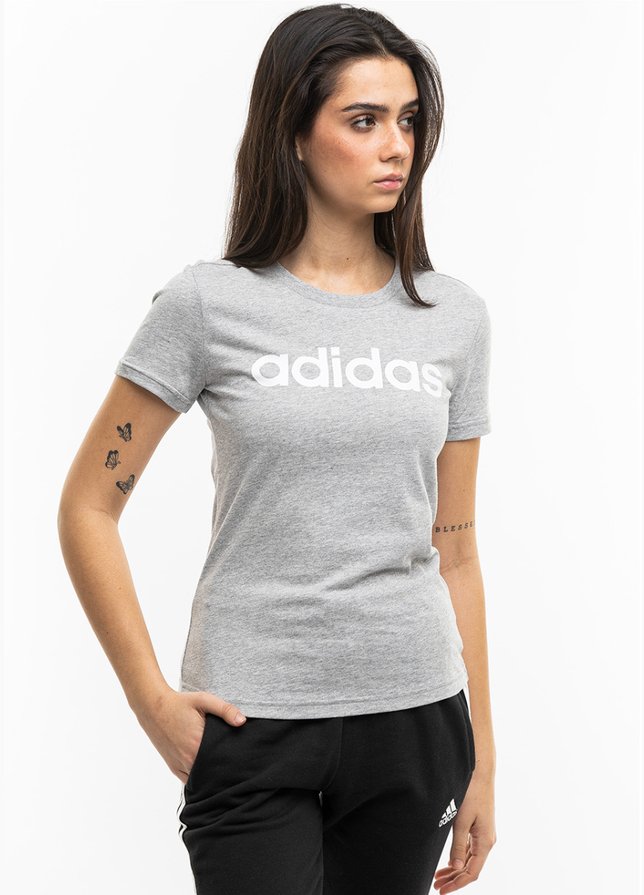 adidas Dámske tričko Loungwear Essentials Slim Logo HL2053 adidas Dámske tričko Loungwear Essentials Slim Logo HL2053