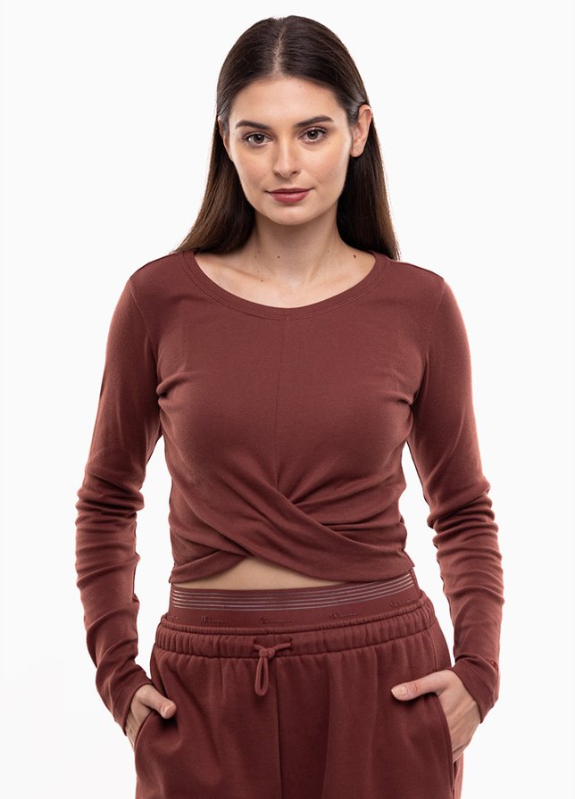 Champion Dámske tričko Crewneck Croptop 117435 MS524 Champion Dámske tričko Crewneck Croptop 117435 MS524