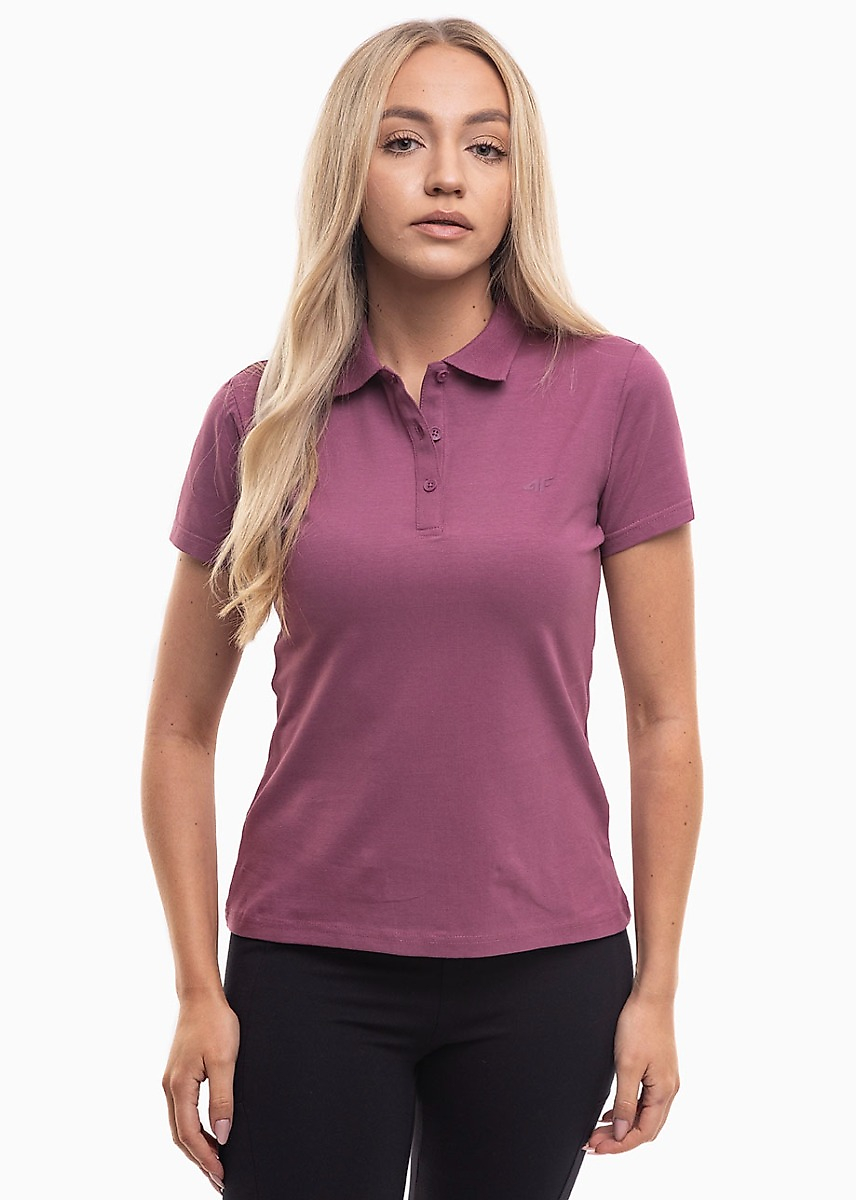 Dámske polo tričko 4F F554 4FWAW25TPTSF554 60S