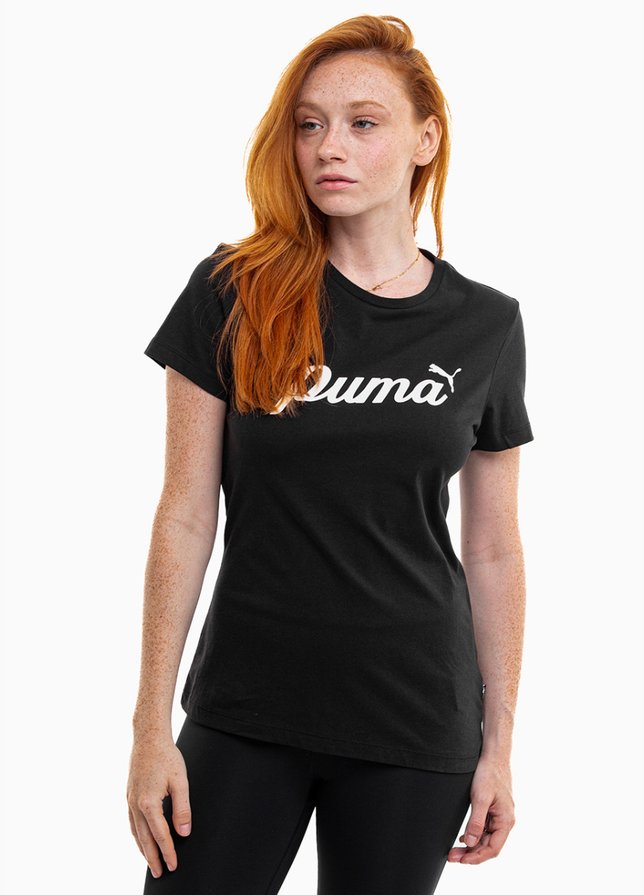 PUMA Dámske tričko ESS+Script 679315 01 PUMA Dámske tričko ESS+Script 679315 01