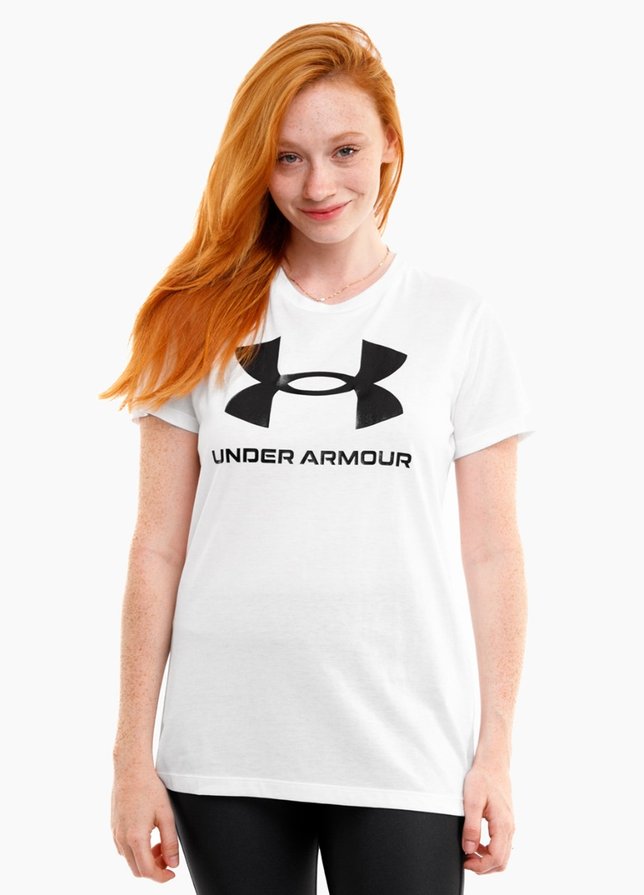 Under Armour dámske tričko Live Sportstyle Graphic Ssc 1356305 102 Under Armour dámske tričko Live Sportstyle Graphic Ssc 1356305 102