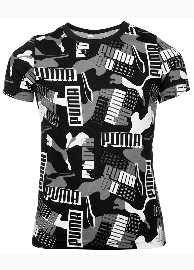 PUMA Pre Deti Tričko Alpha AOP Tee B 589263 01 PUMA Pre Deti Tričko Alpha AOP Tee B 589263 01