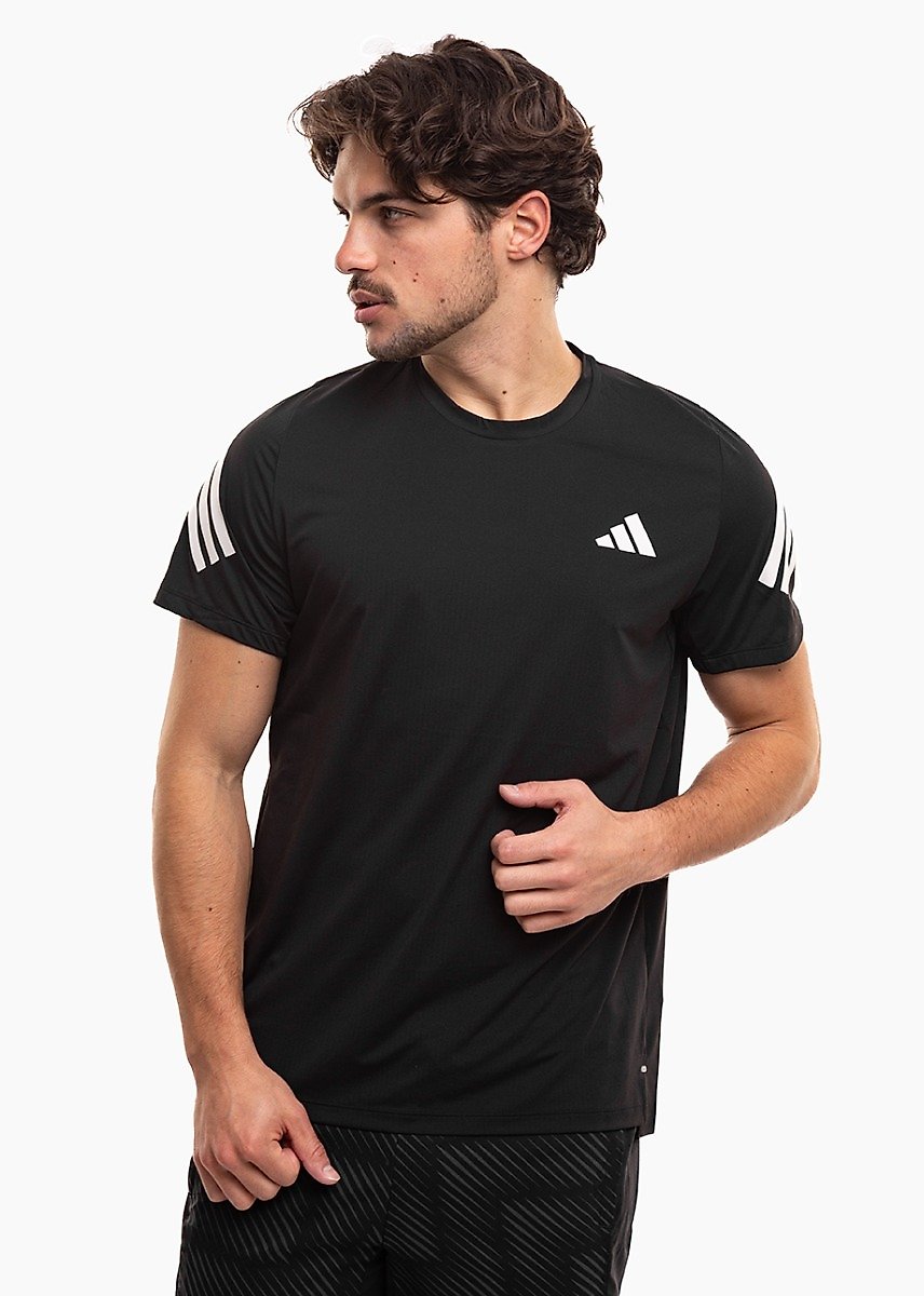 Pánske tričko adidas ADI365 Running Climacool Iconic čierne JZ7694
