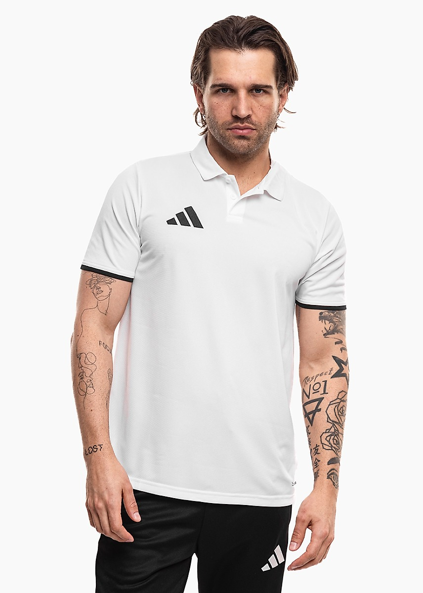 Pánske Tričko adidas Entrada 26 Polo biele JZ6661