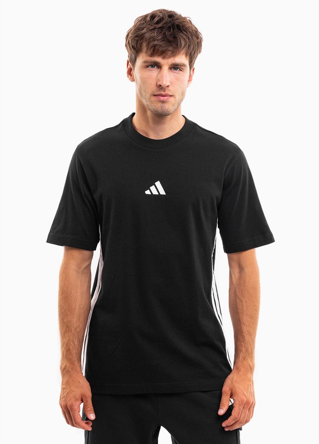 adidas Pánske tričko Essentials 3-Stripes Single Jersey JD1906 adidas Pánske tričko Essentials 3-Stripes Single Jersey JD1906
