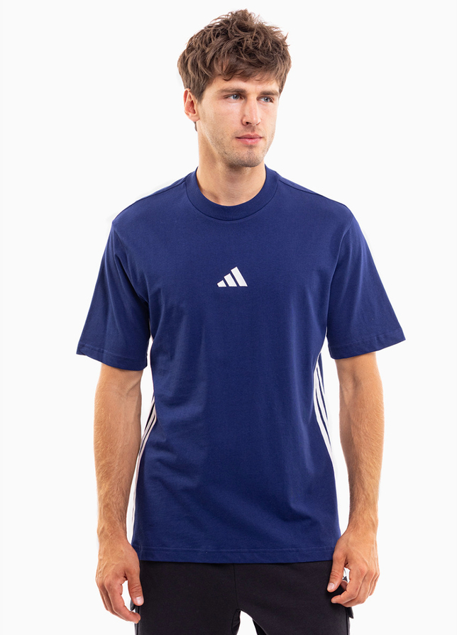 adidas Pánske tričko Essentials 3-Stripes Single Jersey JE6399 adidas Pánske tričko Essentials 3-Stripes Single Jersey JE6399