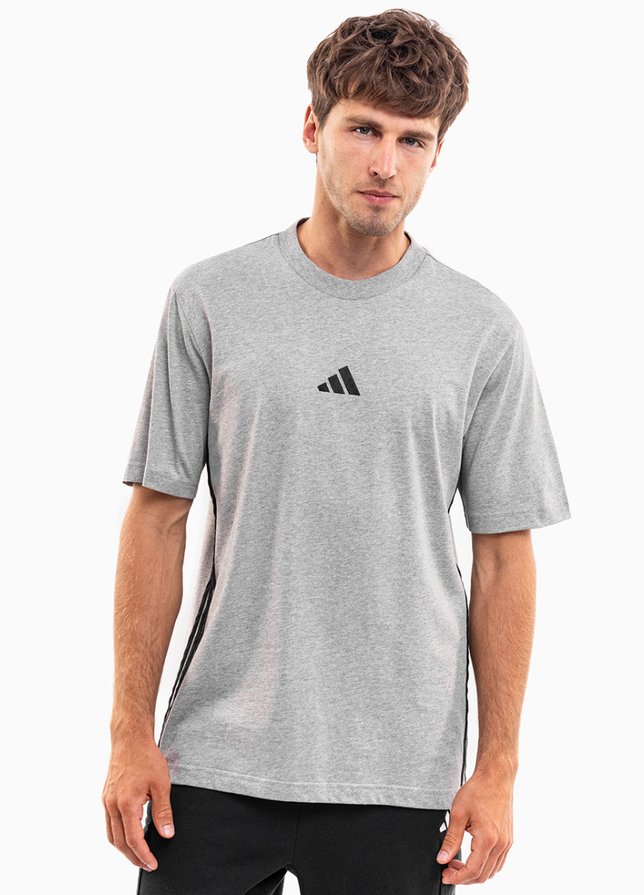adidas Pánske tričko Essentials 3-Stripes Single Jersey JE6396 adidas Pánske tričko Essentials 3-Stripes Single Jersey JE6396