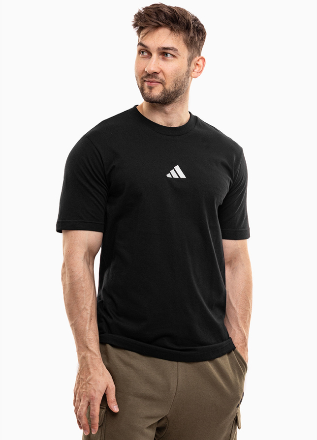 adidas Pánske tričko Essentials Small Logo Single Jersey JE9024 adidas Pánske tričko Essentials Small Logo Single Jersey JE9024