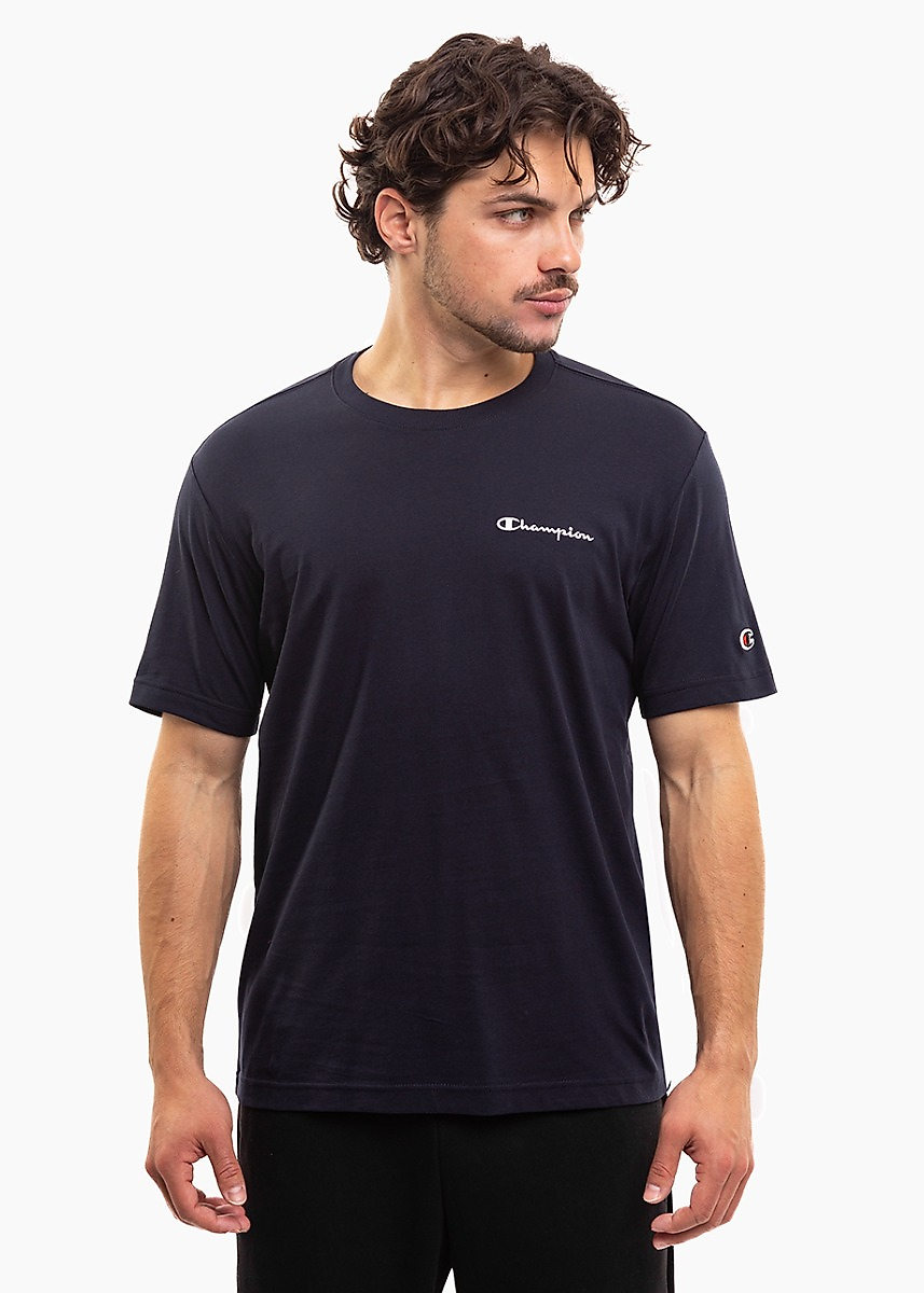 Pánske tričko Champion SS Tee tmavomodré 221798 BS501
