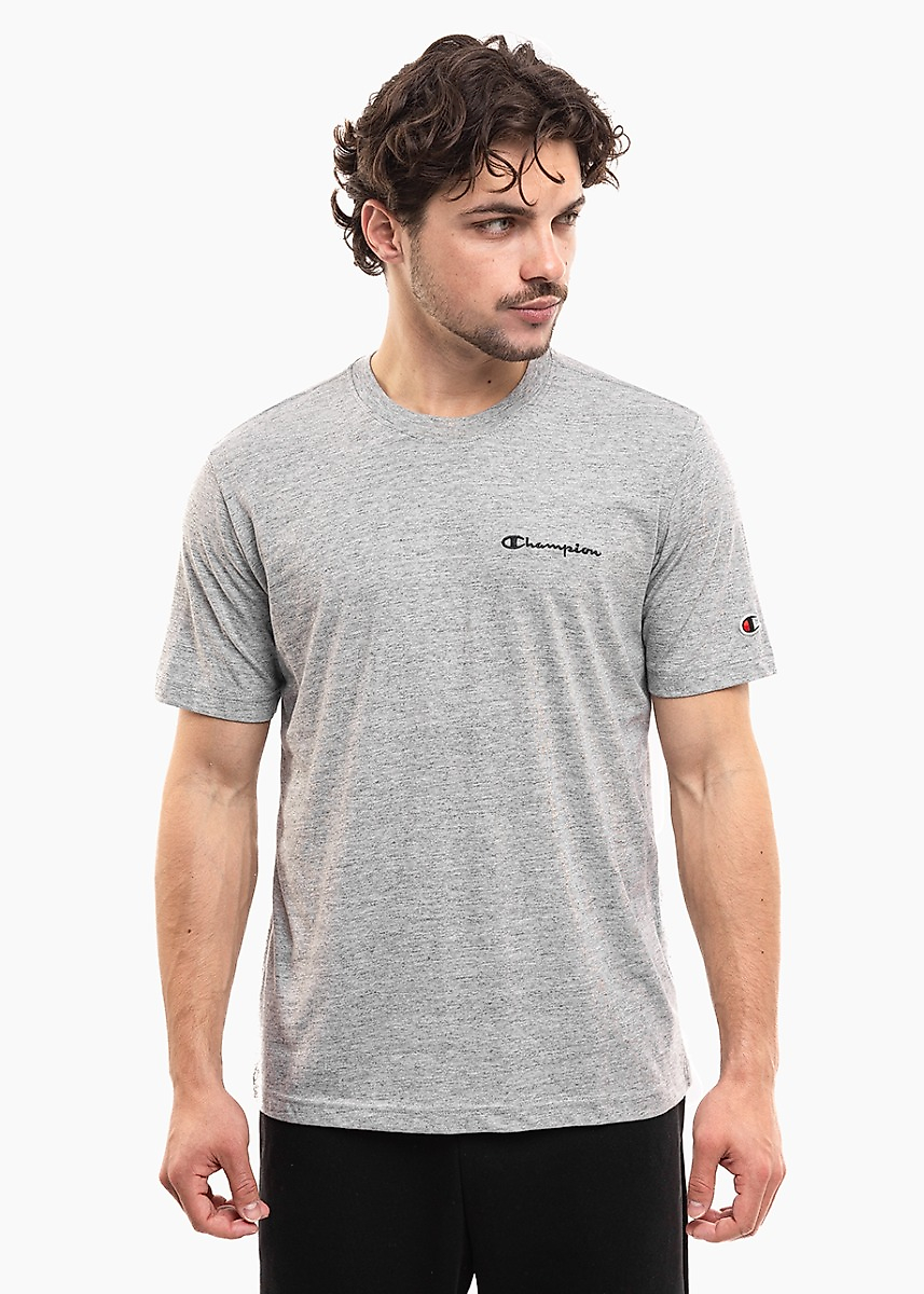 Pánske tričko Champion SS Tee šedé 221798 EM021