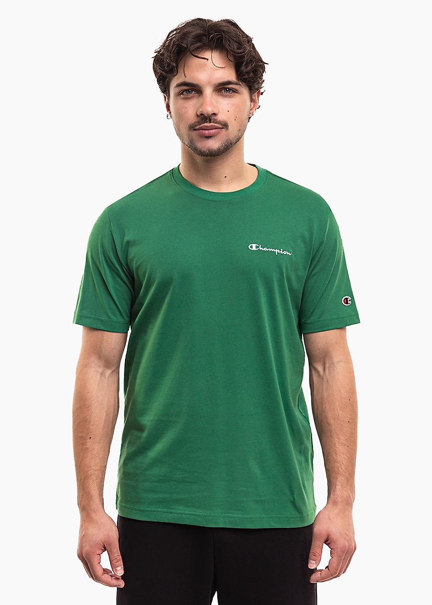 Pánske tričko Champion SS Tee zelené 221798 GS108