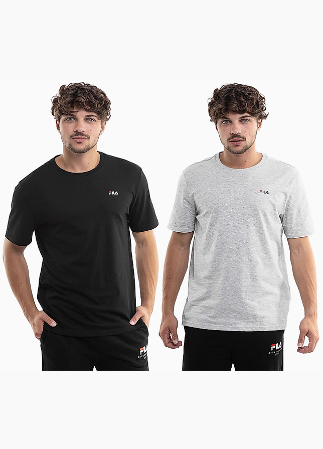 Fila Set pánskych tričiek Brod 2pcs FAM0083 83227 Fila Set pánskych tričiek Brod 2pcs FAM0083 83227