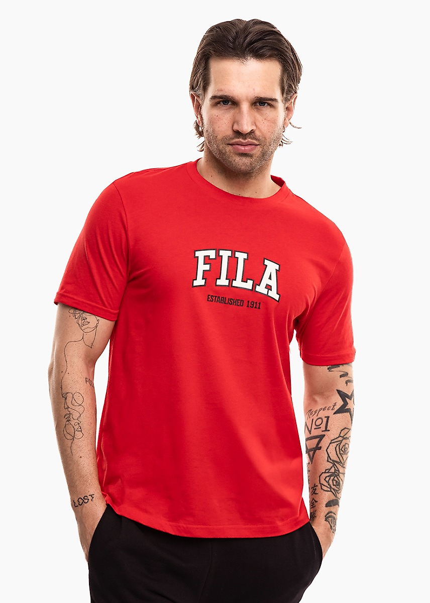 Pánske Tričko Fila Rifredi červená FAM1219 30002