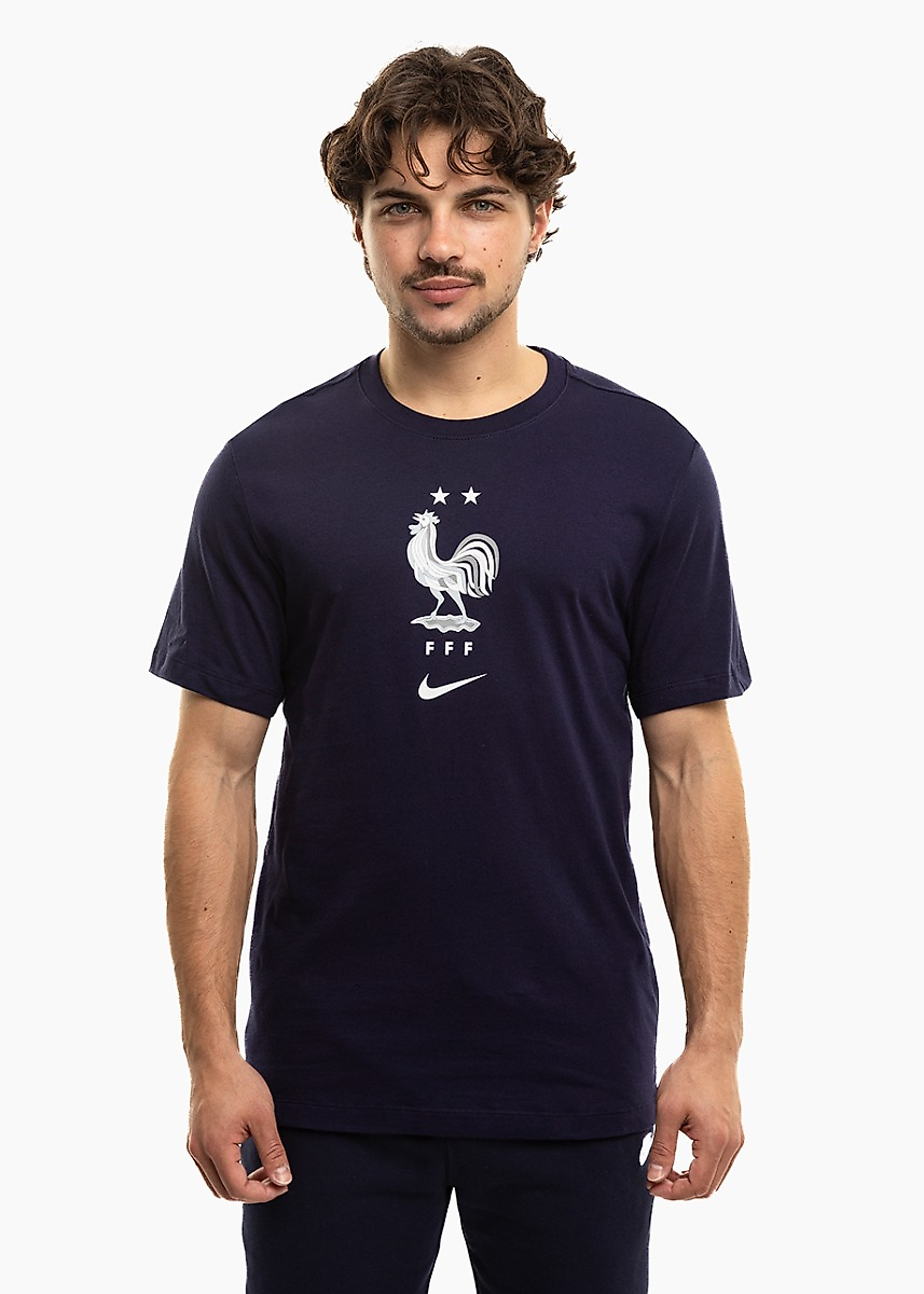 Pánske tričko Nike FFF Soccer tmavomodré IH2181 498