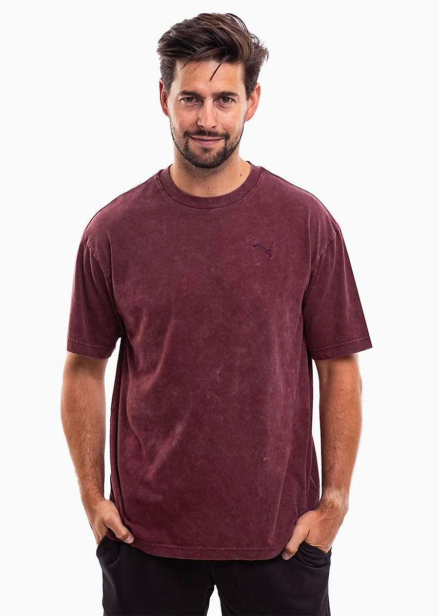 PUMA Pánske tričko Ess Elevated Relaxed Wash Tee 688048 96