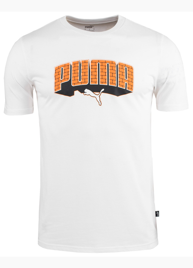 PUMA Pánske tričko Graphics Hip Hop Tee 677189 02 PUMA Pánske tričko Graphics Hip Hop Tee 677189 02