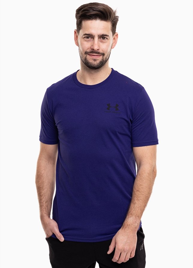 Under Armour Pánske tričko Sportstyle Left Chest SS 1326799 468 Under Armour Pánske tričko Sportstyle Left Chest SS 1326799 468