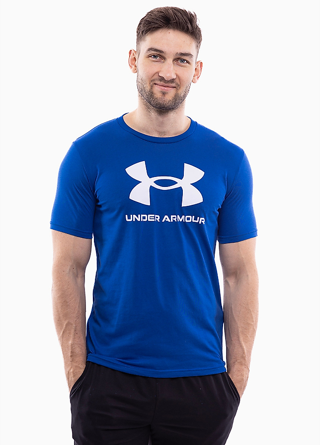 Under Armour Pánske tričko Sportstyle Logo 1382911 432 Under Armour Pánske tričko Sportstyle Logo 1382911 432