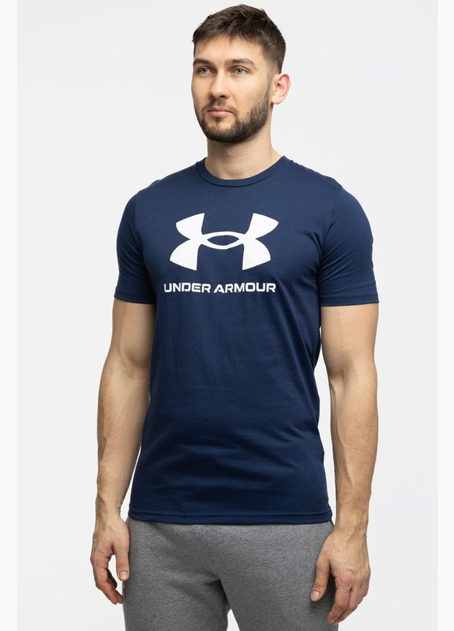 Under Armour Pánske tričko Sportstyle Logo 1382911 408 Under Armour Pánske tričko Sportstyle Logo 1382911 408