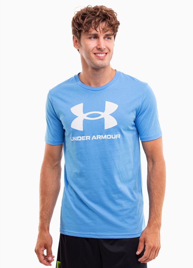 Under Armour Pánske tričko Sportstyle Logo 1382911 444 Under Armour Pánske tričko Sportstyle Logo 1382911 444