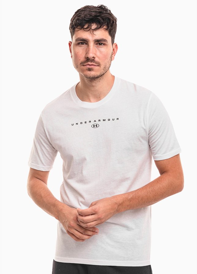 Under Armour Pánske tričko Stacked Logo SS 6000211 100 Under Armour Pánske tričko Stacked Logo SS 6000211 100