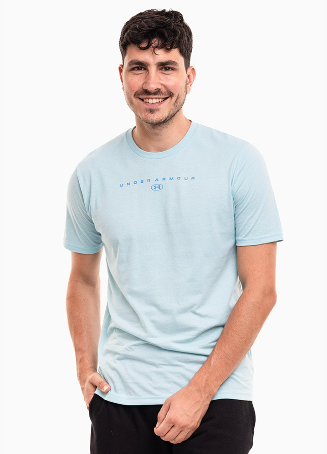 Under Armour Pánske tričko Stacked Logo SS 6000211 494 Under Armour Pánske tričko Stacked Logo SS 6000211 494