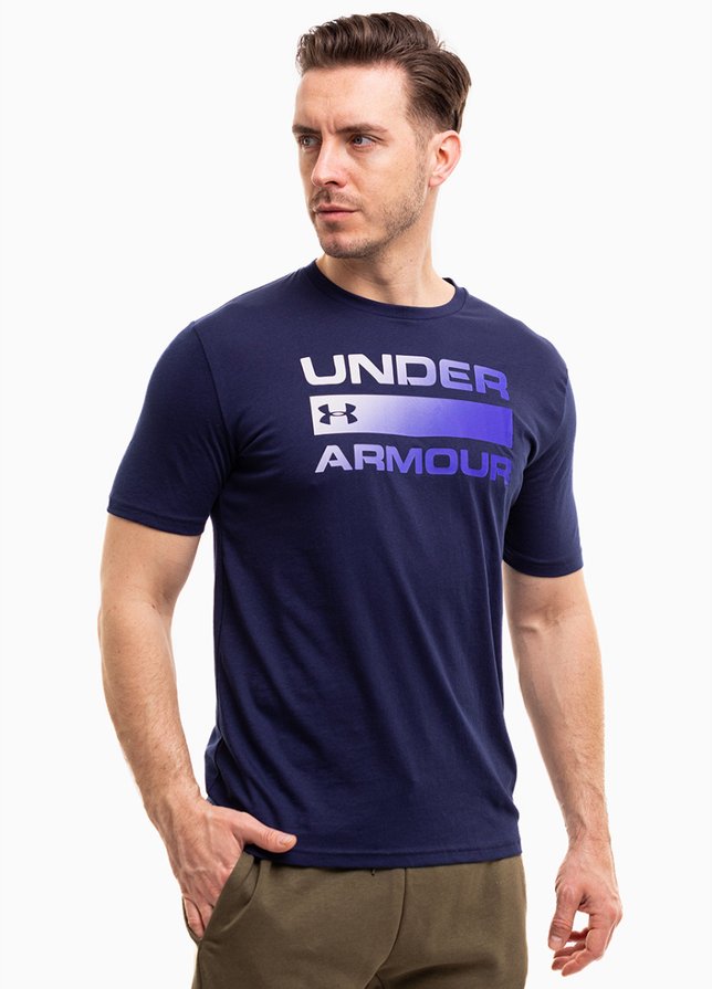 Under Armour Pánske tričko Team Issue Wordmark SS 1329582 408 Under Armour Pánske tričko Team Issue Wordmark SS 1329582 408