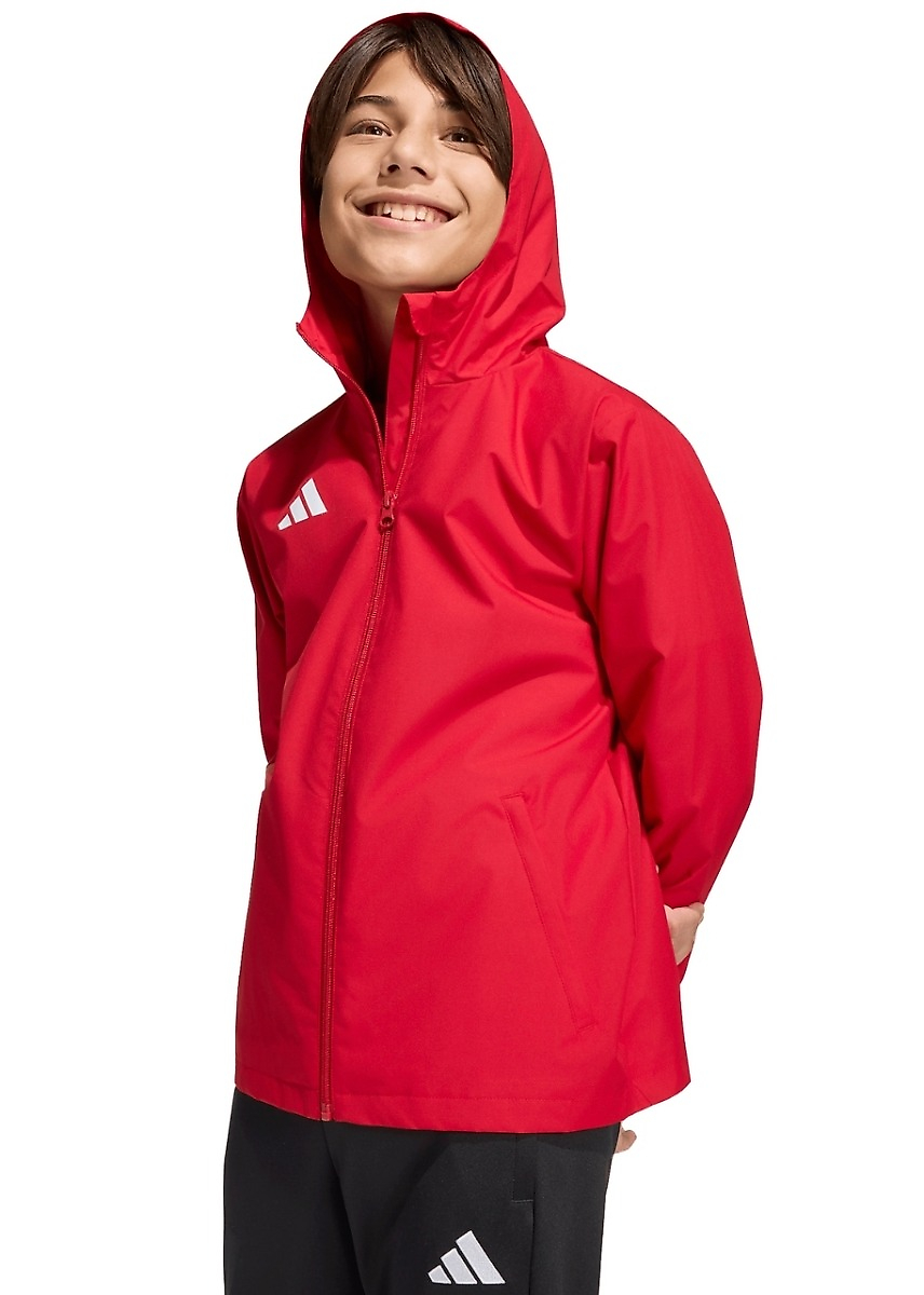adidas Detská bunda do každého počasia Entrada 26 All Weather JZ9105