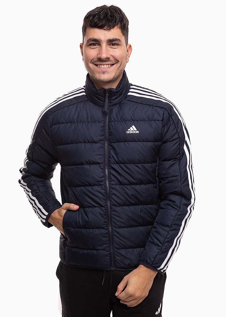 adidas Pánska bunda Essentials 3-Stripes Light Down IK3205
