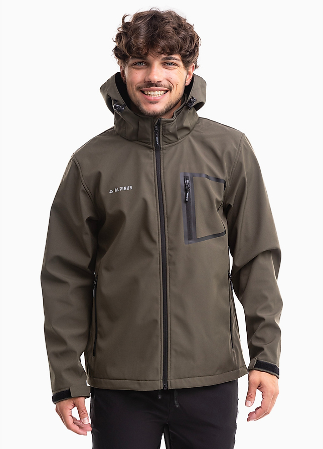 Alpinus Pánska Bunda Softshell Stenshuvud BR11952 Alpinus Pánska Bunda Softshell Stenshuvud BR11952