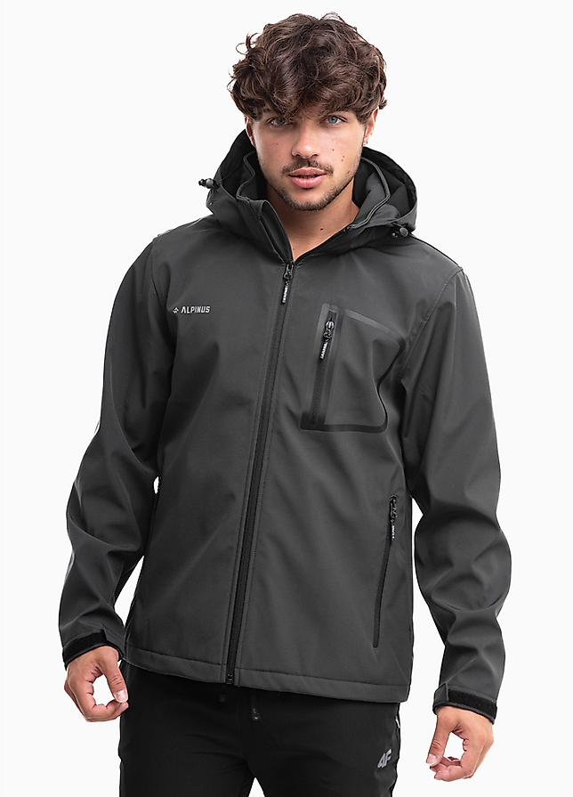 Alpinus Pánska Bunda Softshell Stenshuvud BR11959 Alpinus Pánska Bunda Softshell Stenshuvud BR11959