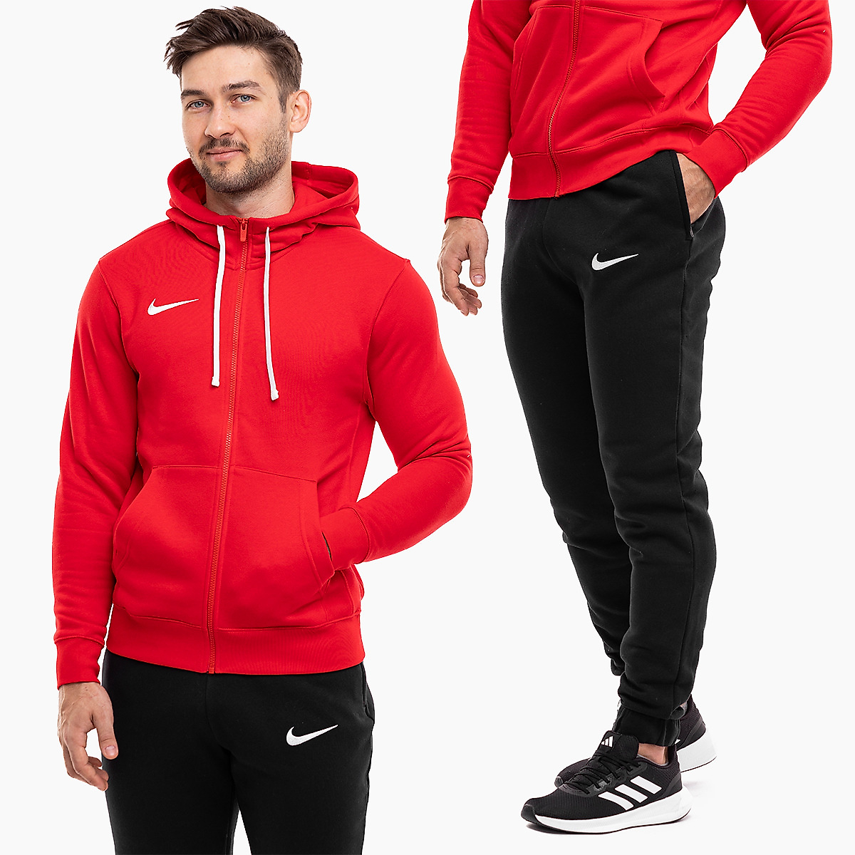 Nike Pánska tepláková súprava s kapucňou Park 20 CW6887 657 / CW6907 010